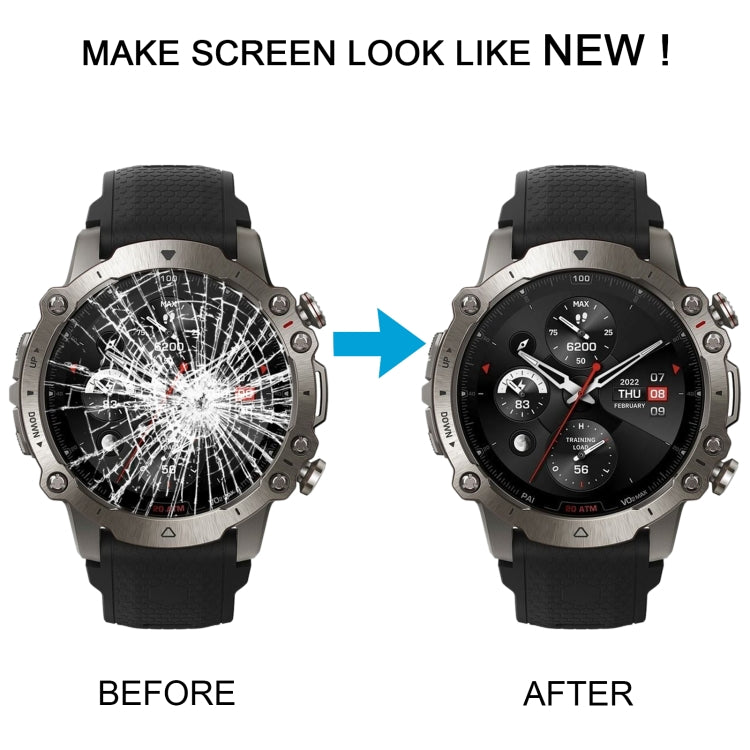 For Amazfit Falcon Original LCD Screen with Digitizer Full Assembly (White) - For Amazfit by PMC TechLife | Online Shopping South Africa | PMC TechLife | Buy Now Pay Later Mobicred