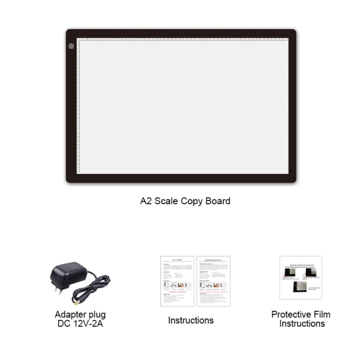 23W 12V LED Three Level of Brightness Dimmable A2 Acrylic Copy Boards Anime Sketch Drawing Sketchpad, EU Plug - by PMC Jewellery | Online Shopping South Africa | PMC Jewellery | Buy Now Pay Later Mobicred