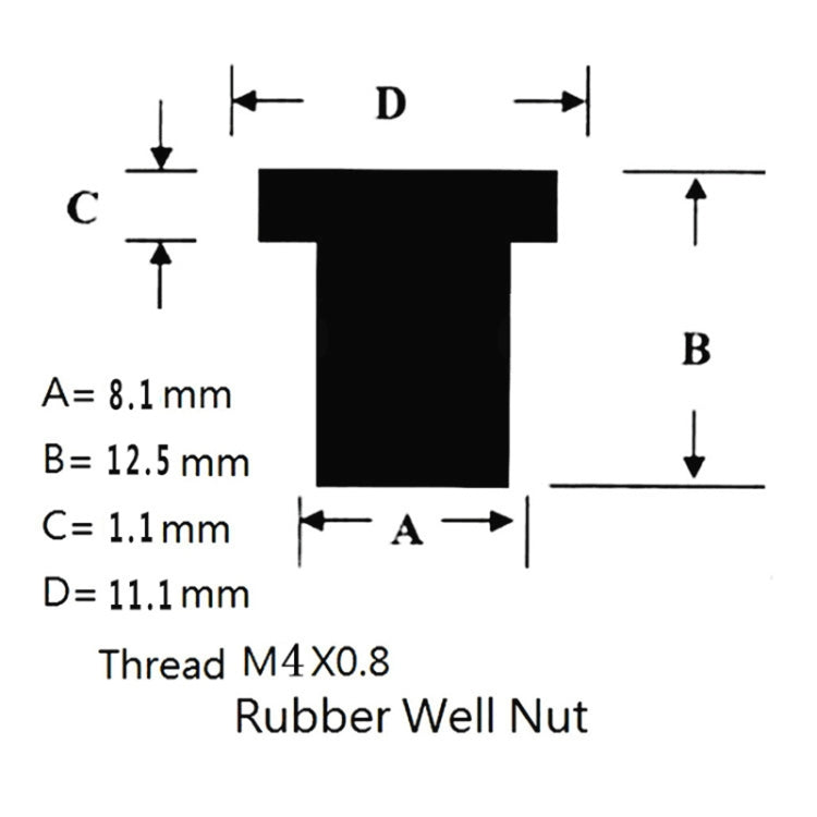 20 in 1 M4 Universal Motorcycle Windshield Brass Nuts - Replacement Parts by PMC TechLife | Online Shopping South Africa | PMC TechLife | Buy Now Pay Later Mobicred
