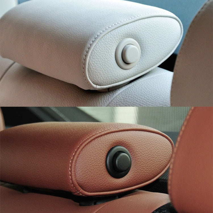 For BMW E90 / F18 Left Driving Car Rear Seat Headrest Switch Button 52207251369-1(Beige) - Car Switches by PMC TechLife | Online Shopping South Africa | PMC TechLife | Buy Now Pay Later Mobicred