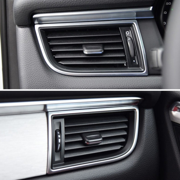 For Porsche Macan Left Driving Car Left and Right Air Conditioning Air Outlet Paddle 95B819702D-1 - Air Conditioning System by PMC TechLife | Online Shopping South Africa | PMC TechLife | Buy Now Pay Later Mobicred