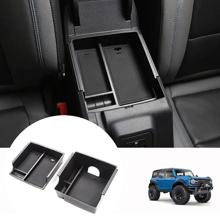 For Ford Bronco 2021 Car Armrest Box Double Layer Storage Box - Stowing Tidying by PMC TechLife | Online Shopping South Africa | PMC TechLife | Buy Now Pay Later Mobicred