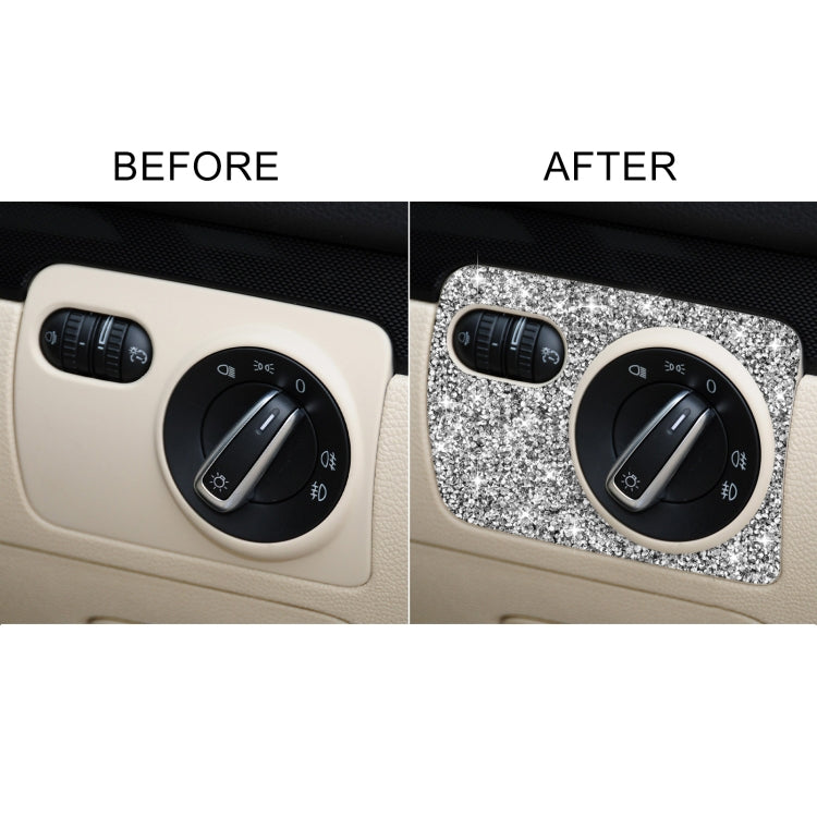 Car Headlight Diamond Decoration Cover Sticker for Volkswagen Golf 6 2008-2012, Right-hand Drive - Car Interior Mouldings by PMC TechLife | Online Shopping South Africa | PMC TechLife | Buy Now Pay Later Mobicred