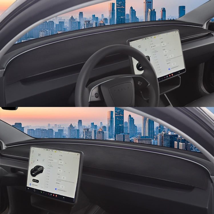 For Tesla Model 3 / Y Car Dashboard Lightproof Mat Sun Protection Sunshade Mat - Sound & Heat Insulation Cotton by PMC TechLife | Online Shopping South Africa | PMC TechLife | Buy Now Pay Later Mobicred