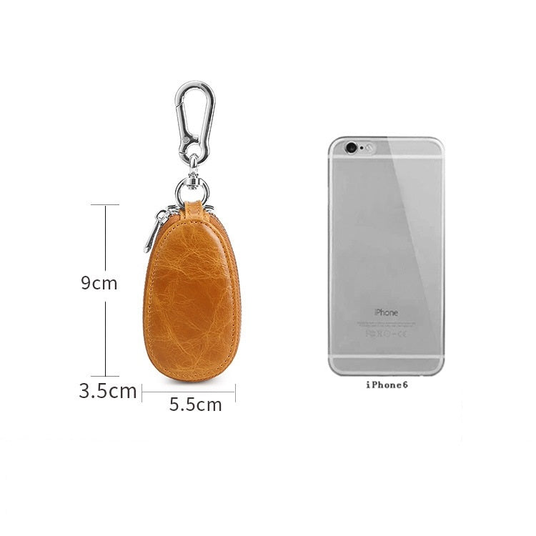 TP-9006 Double-deck Multi-function Car Key Bag(Coffee) - Car Key Cases by PMC TechLife | Online Shopping South Africa | PMC TechLife | Buy Now Pay Later Mobicred