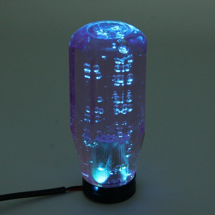 Crystal Car Breathing Racing Dash LED Magic Lamp Gear Head Shift Knob with Base, Size: 10.0 * 4.5 * 3.2 cm(Purple) - Shift Knob by PMC TechLife | Online Shopping South Africa | PMC TechLife | Buy Now Pay Later Mobicred
