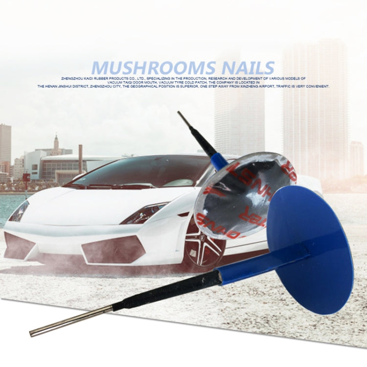 24 PCS 4mm Mushroom Nail-tyre Film Tyre Cold Patch Film Rubber Tire Repair Kit - Tire Repair & Installation Tools by PMC TechLife | Online Shopping South Africa | PMC TechLife | Buy Now Pay Later Mobicred