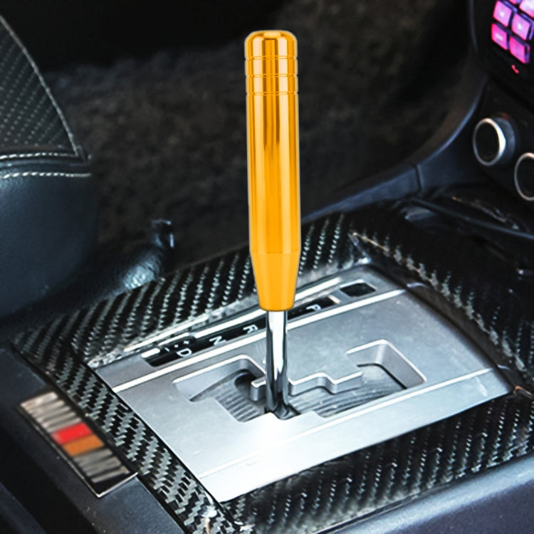 Universal Long Strip Shape Car Gear Shift Knob Modified Shifter Lever Knob, Length: 18cm(Gold) - Shift Knob by PMC Jewellery | Online Shopping South Africa | PMC Jewellery | Buy Now Pay Later Mobicred