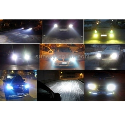 2 PCS H3 Halogen Head Lamp 12V 100W 2400 LM 5000K Warm White Light - Halogen Lights by PMC TechLife | Online Shopping South Africa | PMC TechLife | Buy Now Pay Later Mobicred