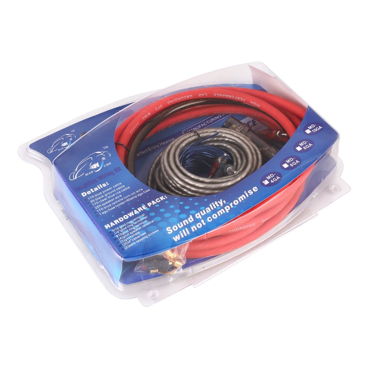 1200W 8GA Car Copper Clad Aluminum Power Subwoofer Amplifier Audio Wire Cable Kit with 60Amp Fuse Holder - DIY Cables by PMC TechLife | Online Shopping South Africa | PMC TechLife | Buy Now Pay Later Mobicred