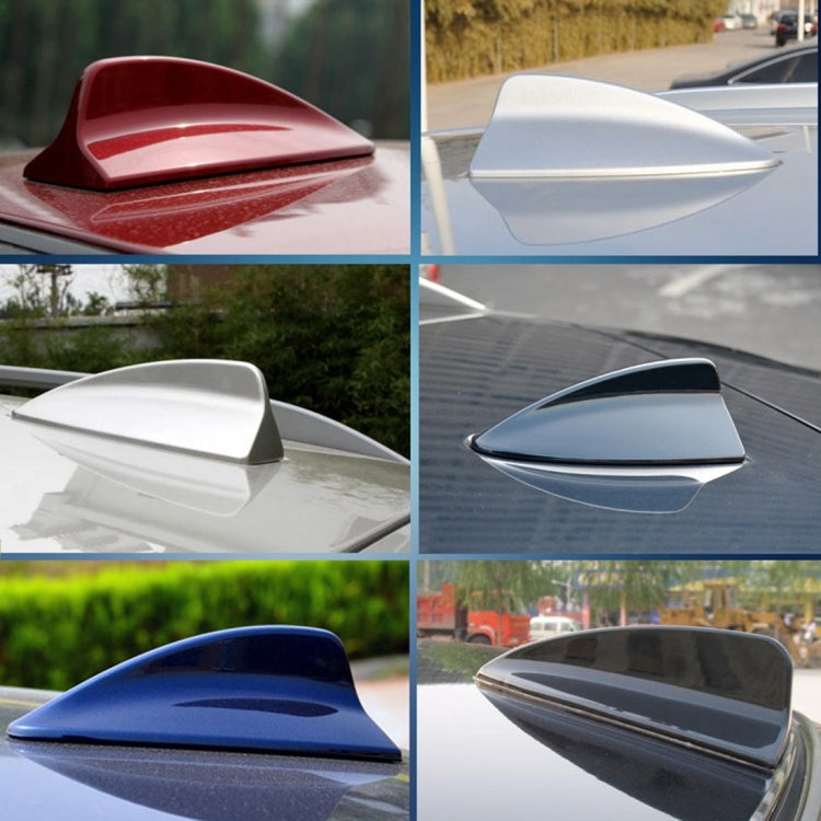 A-881 Shark Fin Car Dome Antenna Decoration(White) - Aerials by PMC TechLife | Online Shopping South Africa | PMC TechLife