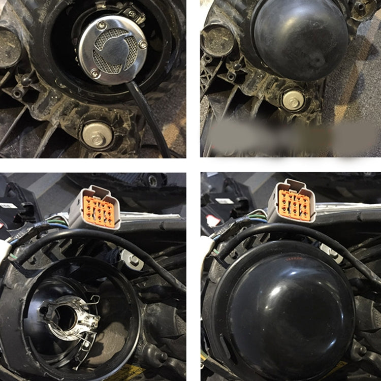 2 PCS Universal Car LED Headlight HID Xenon Lamp Silicone Dust Cover Seal Caps LED Headlight Seal Dust Seal Cover Dust Cover for H1 H3 H7 H11 / H8 9005 / 9006 - Car Light Accessories by PMC TechLife | Online Shopping South Africa | PMC TechLife | Buy Now Pay Later Mobicred