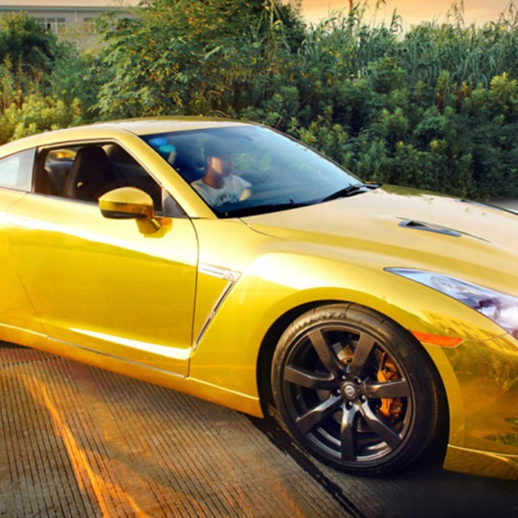 1.52m �� 0.5m Electroplating Car Auto Body Decals Sticker Self-Adhesive Side Truck Vinyl Graphics(Gold) - Auto Film by PMc TechLife | Online Shopping South Africa | PMc TechLife | Buy Now Pay Later Mobicred