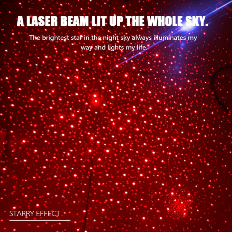 5V Roof Ceiling Decoration Red Light Star Night Lights Starry Sky Atmosphere Lamp Projector with Remote Control - Atmosphere lights by PMC TechLife | Online Shopping South Africa | PMC TechLife | Buy Now Pay Later Mobicred