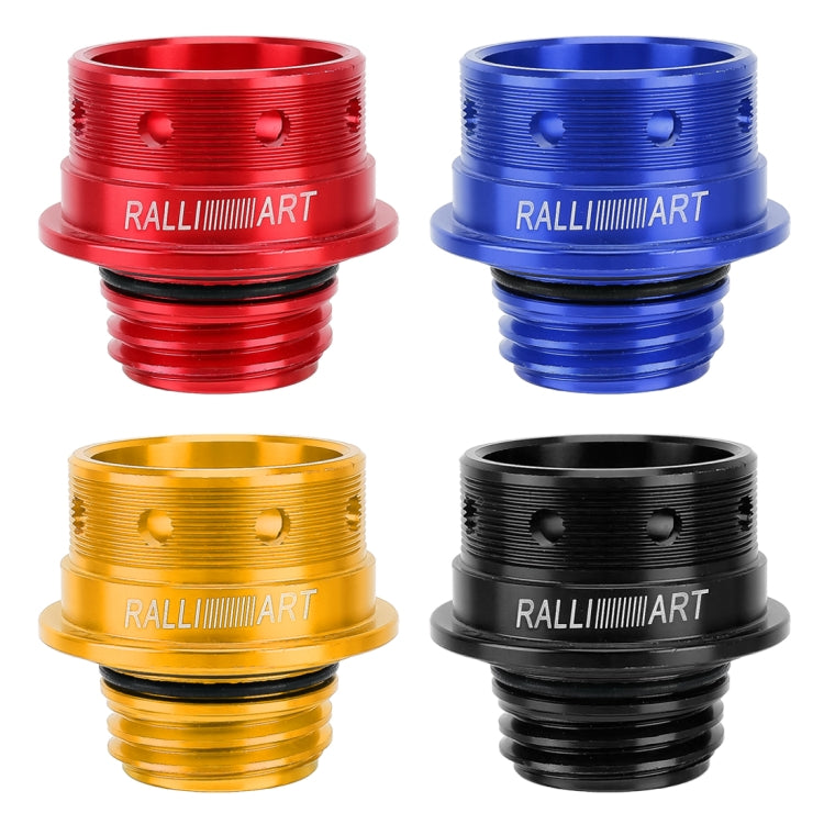 Car Modified Stainless Steel Oil Cap Engine Tank Cover for Mitsubishi, Size: 5.0 x 4.6cm(Blue) - Tank Covers by PMC TechLife | Online Shopping South Africa | PMC TechLife | Buy Now Pay Later Mobicred