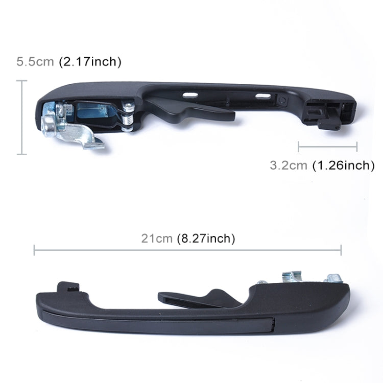 1 Set Auto Backdoor Left Right Handles 191837206 for Volkswagen Golf - Door Handles by PMC TechLife | Online Shopping South Africa | PMC TechLife | Buy Now Pay Later Mobicred