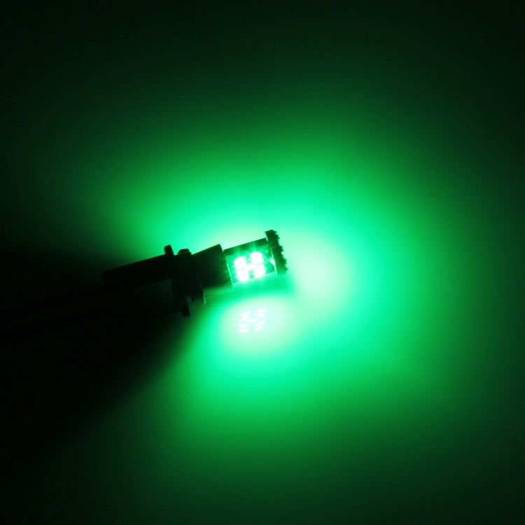 2 PCS T10 5W 27 SMD-3014 LEDs Car Clearance Light Lamp, DC 12V(Green Light) - Clearance Lights by PMC TechLife | Online Shopping South Africa | PMC TechLife | Buy Now Pay Later Mobicred