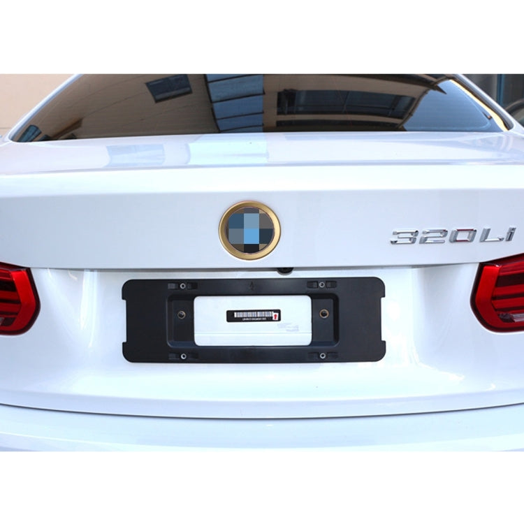 2 PCS Car Logo Decorative Circle Steering Wheel Decoration Ring Sticker Logo Car Styling Modification Car Front Logo Ring Decoration Rear Cover Trim Hood Emblem Rings for BMW 5 Series(Gold) - free shipping - PMC TechLife - Order now!