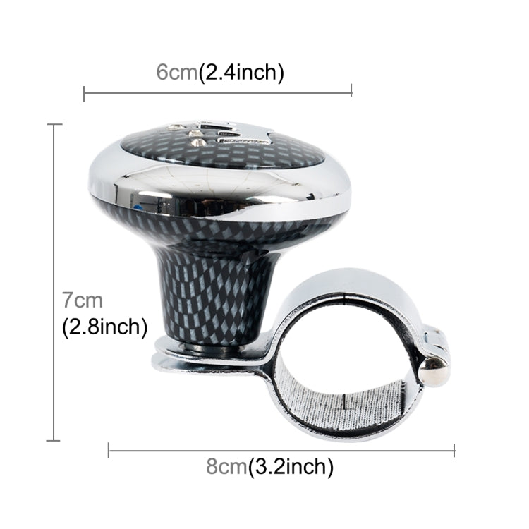 Car Auto Universal Steering Wheel Spinner Knob Auxiliary Booster Aid Control Handle Car Steering Wheel Booster Wheel Strengthener Auto Spinner Knob Ball - Steering Wheel Accessories by PMC TechLife | Online Shopping South Africa | PMC TechLife