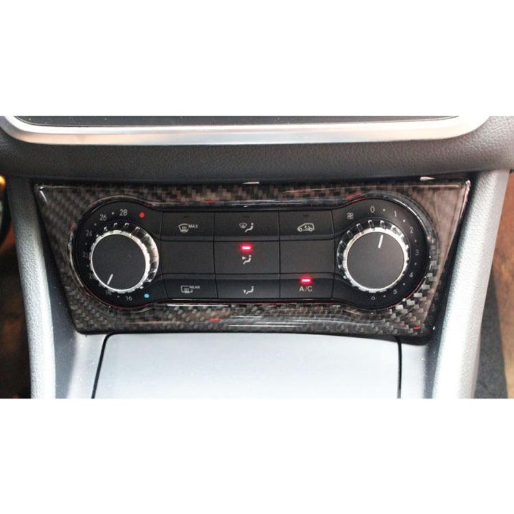 Car Carbon Fiber Air Conditioning Knob Sound Control Panel Decorative Sticker for Mercedes-Benz GLA 2015-2018 - Car Interior Mouldings by PMC TechLife | Online Shopping South Africa | PMC TechLife | Buy Now Pay Later Mobicred