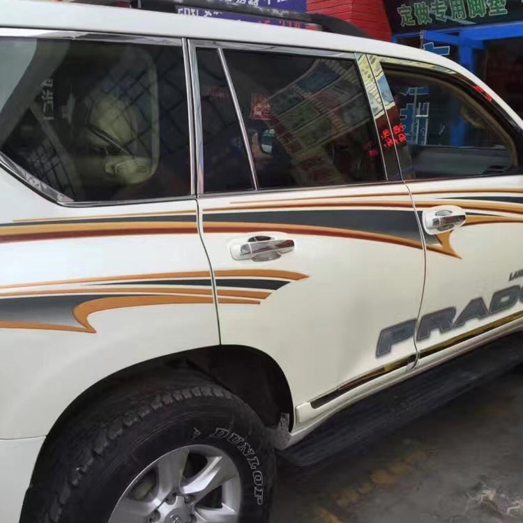 5 PCS SUV Body Decorative Strip Brand Car Streamline Shining Sticker for Toyota Prado4000 2011 Version - free shipping - PMC TechLife - Order now!