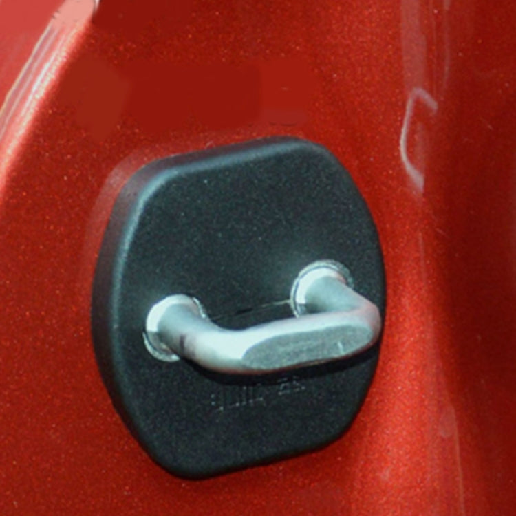 4 PCS Car Door Lock Buckle Decorated Rust Guard Protection Cover for NISSAN and Venucia - free shipping - PMC TechLife - Order now!