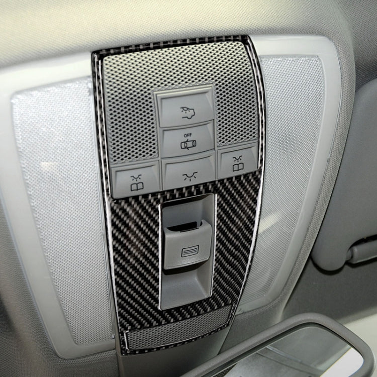 Car Carbon Fiber Reading Lamp Frame Decorative Sticker for Mercedes-Benz W204 2007-2013 / W212 2010-2012 - Car Interior Mouldings by PMC Jewellery | Online Shopping South Africa | PMC Jewellery | Buy Now Pay Later Mobicred