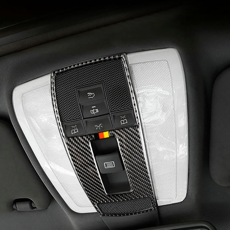 Car German Flag Carbon Fiber Reading Lamp Frame Decorative Sticker for Mercedes-Benz W204 2007-2013 / W212 2010-2012 - Car Interior Mouldings by PMC Jewellery | Online Shopping South Africa | PMC Jewellery | Buy Now Pay Later Mobicred