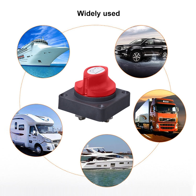Car Auto RV Marine Boat Battery Selector Isolator Disconnect Rotary Switch Cut - Car Switches by PMC TechLife | Online Shopping South Africa | PMC TechLife | Buy Now Pay Later Mobicred