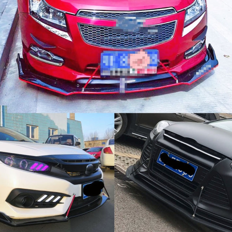 2 PCS Car Modification Adhesive Surrounded Rod Lever Front and Rear Bars Fixed Front Lip Back Shovel, Length: 15cm(Colour) - Trunk & Bumper Accessories by PMC TechLife | Online Shopping South Africa | PMC TechLife | Buy Now Pay Later Mobicred