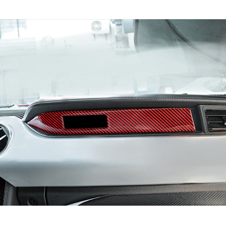 Car Carbon Fiber Vice Driving Seat Nameplate Decorative Sticker for Ford Mustang 2015-2020, Left-hand Drive - Car Interior Mouldings by PMC TechLife | Online Shopping South Africa | PMC TechLife | Buy Now Pay Later Mobicred