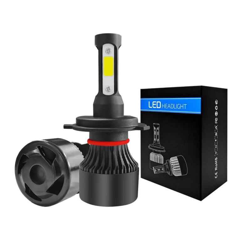 2 PCS S2 H4 / HB2 / 9003 DC9-36V / 25W / 6000K / 2500LM IP68 Car LED Headlight Lamps (Cool White) - free shipping - PMC TechLife - Order now!