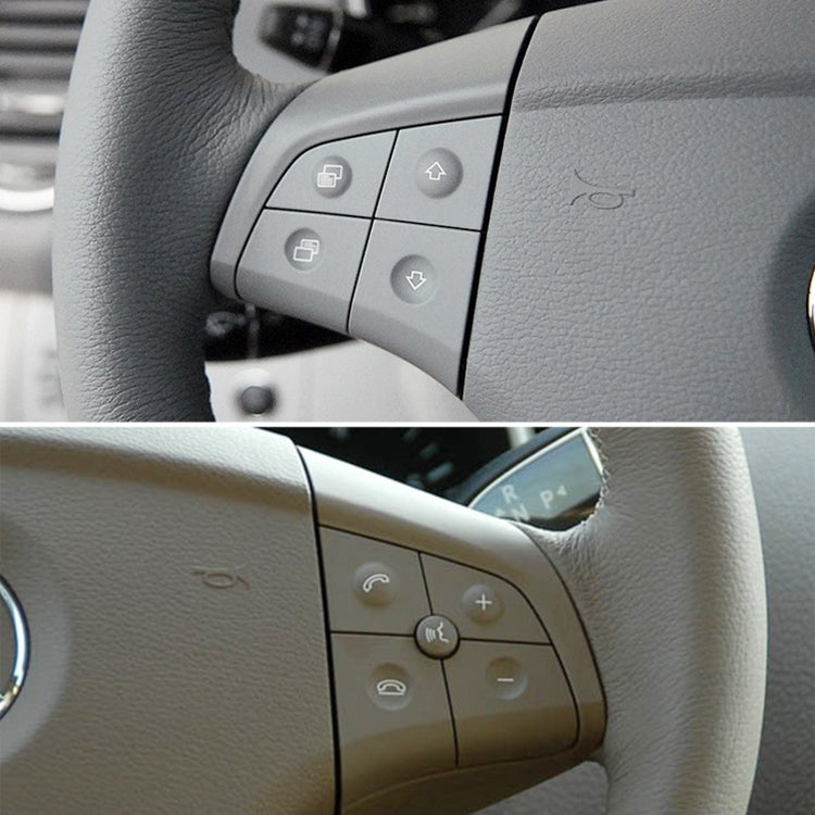 Car Right Side 5-button Steering Wheel Switch Buttons Panel 1648200110 for Mercedes-Benz W164, Left Driving (Grey) - Car Switches by PMC TechLife | Online Shopping South Africa | PMC TechLife | Buy Now Pay Later Mobicred