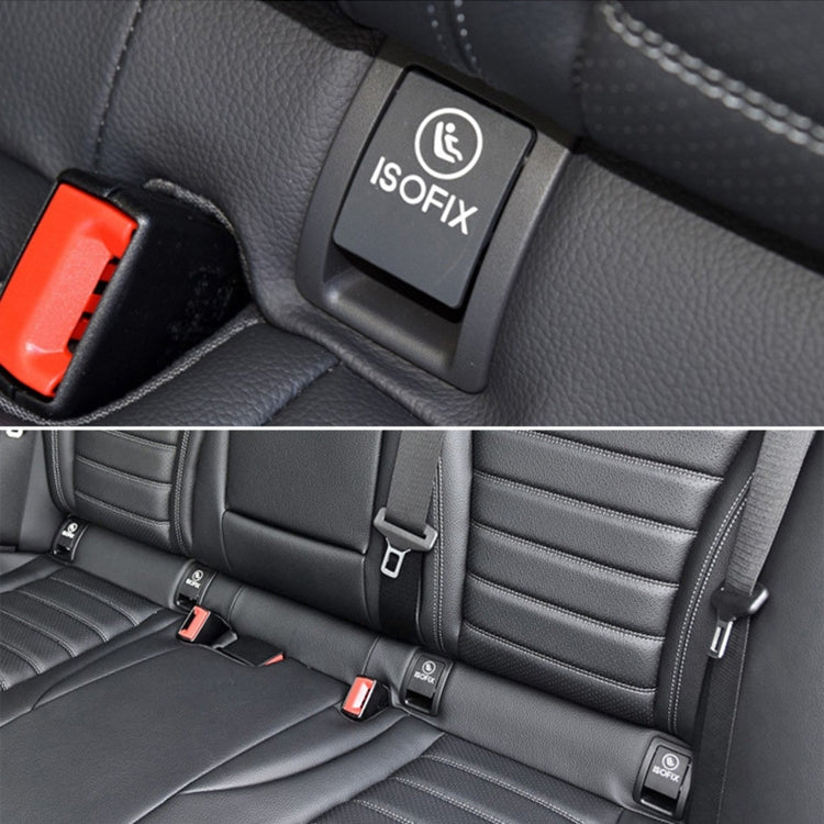 Car Rear Child ISOFIX Switch Seat Safety Cover 2059200513 for Mercedes-Benz W205 2015-2021, Left Driving (Red) - Seat Belts & Padding by PMC TechLife | Online Shopping South Africa | PMC TechLife | Buy Now Pay Later Mobicred