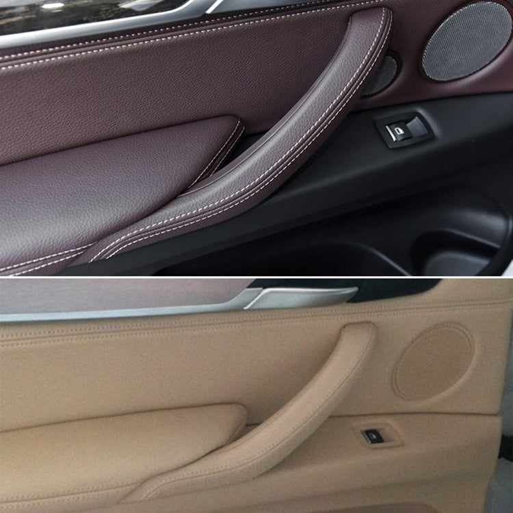 Car Right Side Inside Doors Handle Pull Trim Cover for BMW X5 / X6, Left Driving (Black) - Door Handles by PMC TechLife | Online Shopping South Africa | PMC TechLife | Buy Now Pay Later Mobicred