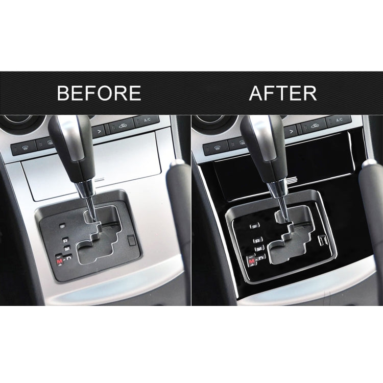 For Mazda 3 Axela 2010-2013 4 in 1 Car Gear Panel Set A Decorative Sticker, Right Drive - Car Interior Mouldings by PMC TechLife | Online Shopping South Africa | PMC TechLife | Buy Now Pay Later Mobicred