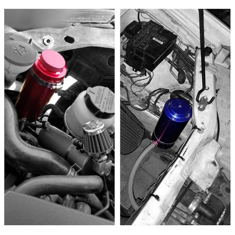 Car Universal Modified Aluminum Alloy Cooling Water Tank Bottle Can, Capacity: 800ML (Blue) - Engine Fittings by PMC TechLife | Online Shopping South Africa | PMC TechLife | Buy Now Pay Later Mobicred
