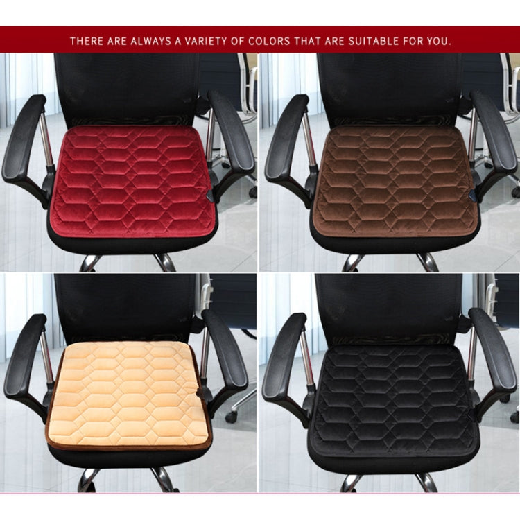Car USB Seat Heater Cushion Warmer Cover Winter Heated Warm Mat, Style: Square (Black) - Seat Accessories by PMC Jewellery | Online Shopping South Africa | PMC Jewellery | Buy Now Pay Later Mobicred