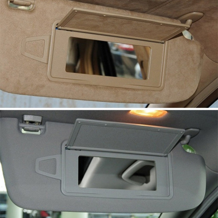 Car Front Row Left Sun Visor Makeup Mirror for Mercedes-Benz S Class W220 1998-2005, Left and Right Drive Universal (Black) - Interior Mirrors by PMC TechLife | Online Shopping South Africa | PMC TechLife | Buy Now Pay Later Mobicred