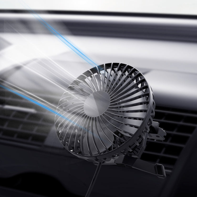 3R-3008 Car USB Air Outlet / Dashboard Fan - Heating & Fans by 3R | Online Shopping South Africa | PMC TechLife | Buy Now Pay Later Mobicred