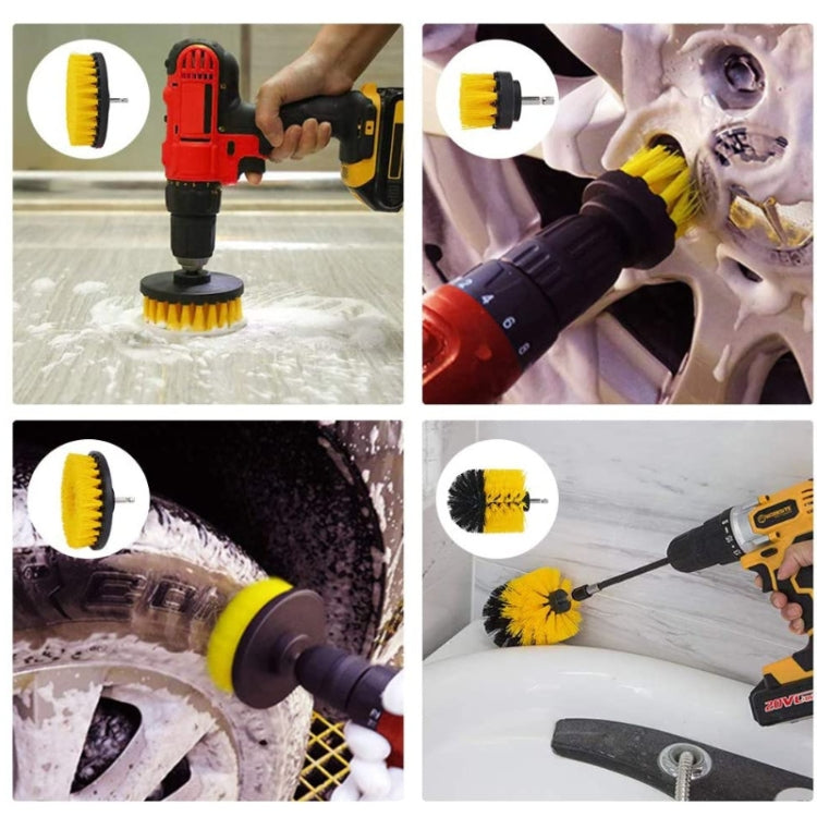 37 in 1 Floor Wall Window Glass Cleaning Descaling Electric Drill Brush Head Set - Sponges, Cloths & Brushes by PMC TechLife | Online Shopping South Africa | PMC TechLife | Buy Now Pay Later Mobicred