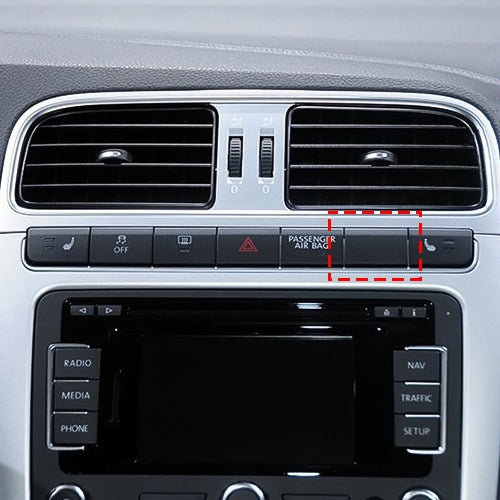 Car Center Console CD Reserved Position Modified USB Port 3.3x2.3cm for Volkswagen / Audi / Skoda - Car Switches by PMC TechLife | Online Shopping South Africa | PMC TechLife | Buy Now Pay Later Mobicred
