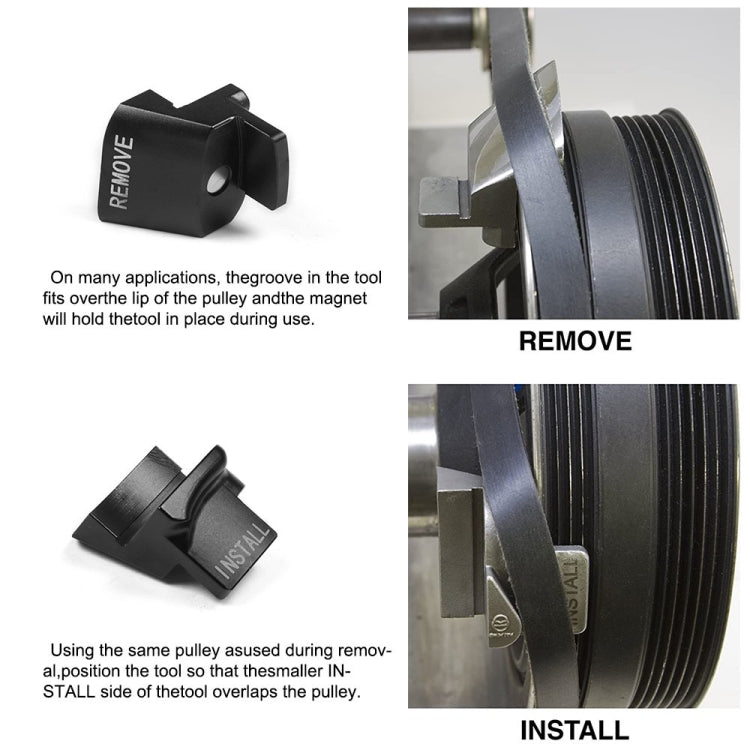 Car Modification Stretch Belt Installation Tool(Black) - Others by PMC TechLife | Online Shopping South Africa | PMC TechLife | Buy Now Pay Later Mobicred