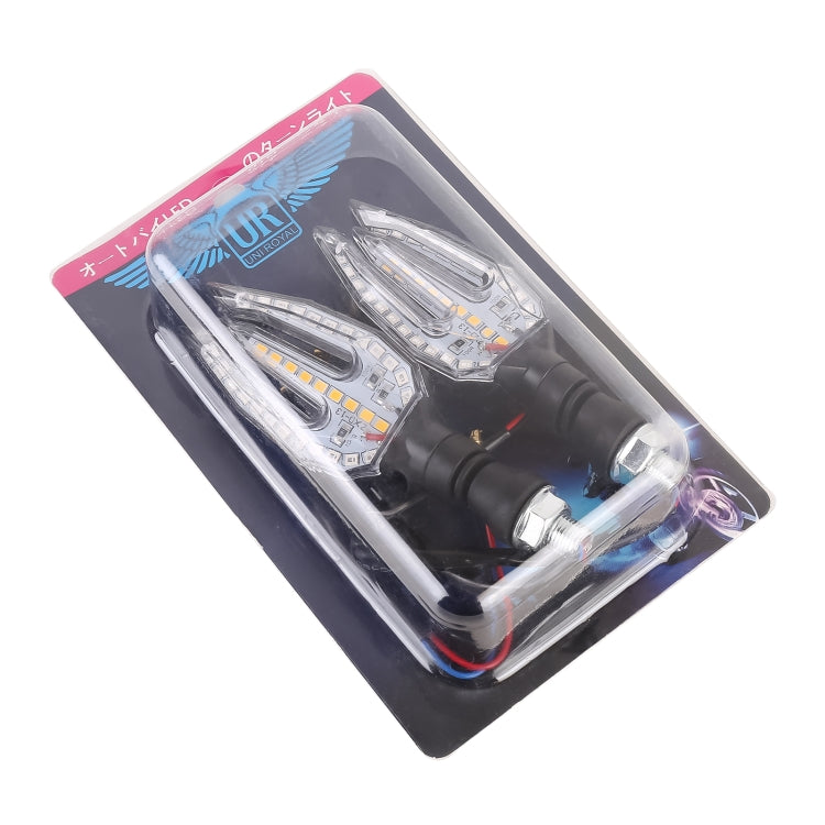 Motorcycle Turn Signal Light DC12V 1W 33LEDs SMD-3528 Lamp Beads (Blue Light) - Signal Lights by PMC TechLife | Online Shopping South Africa | PMC TechLife | Buy Now Pay Later Mobicred