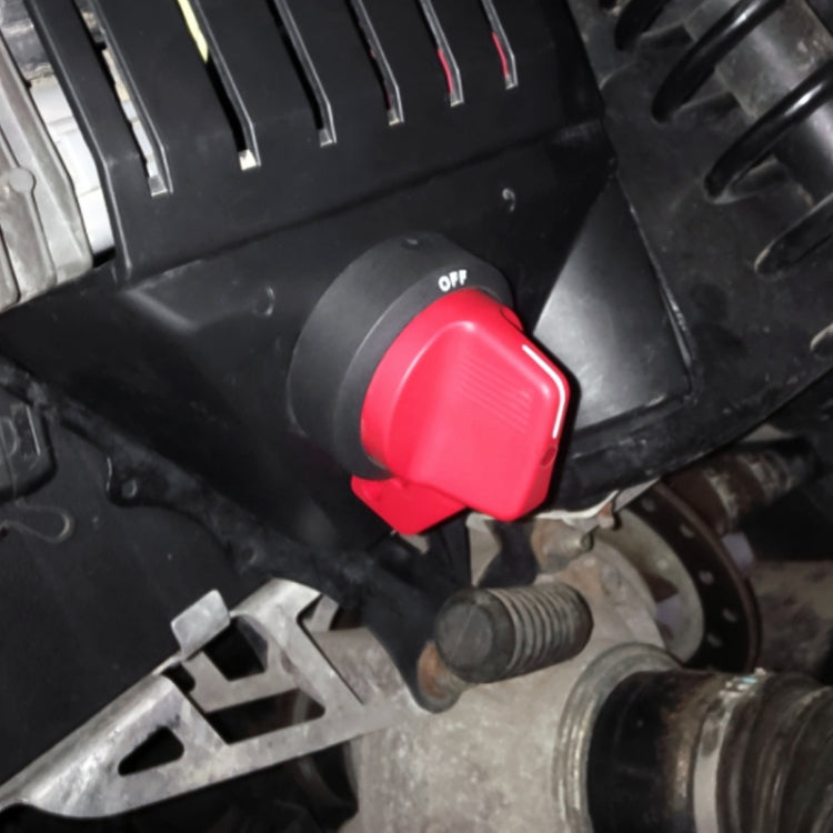 12V 300A Car Selector Isolator Disconnect Rotary Switch Cut (Yellow) - Car Switches by PMC TechLife | Online Shopping South Africa | PMC TechLife | Buy Now Pay Later Mobicred