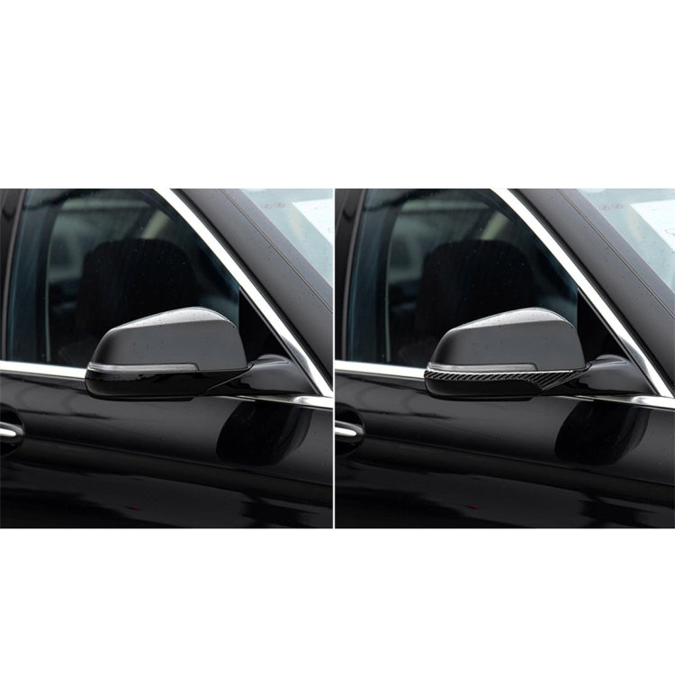 Carbon Fiber Car Rearview Mirror Bumper Strip Decorative Sticker for BMW 5 Series E60 2008-2010 / F10 2011-2017 / F07 2010-2015 / F01 2010-2015 - Lamp Decoration by PMC TechLife | Online Shopping South Africa | PMC TechLife | Buy Now Pay Later Mobicred