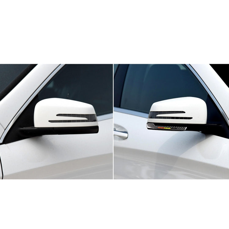 Car Carbon Fiber Rearview Mirror Anti-collision Strip C for Mercedes-Benz A/B/C/E Class/GLK/GLE/GLS/GLA/CLA, Left and Right Drive Universal - Anti Collision Sticker by PMC TechLife | Online Shopping South Africa | PMC TechLife | Buy Now Pay Later Mobicred