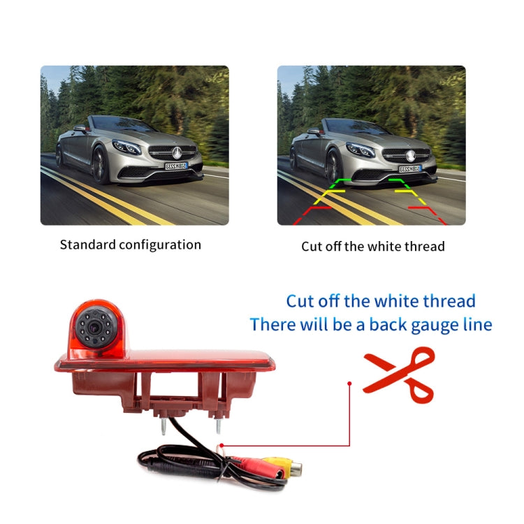 PZ463 Car Waterproof 170 Degree View Camera + 7 inch Rearview Monitor for Renault / Opel - Rear View Cameras by PMC TechLife | Online Shopping South Africa | PMC TechLife | Buy Now Pay Later Mobicred