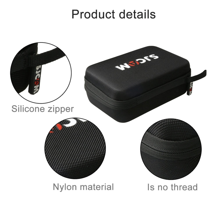 Portable Shockproof Shatter-resistant Wear-resisting Camera Bag Carrying Travel Case for SJCAM SJ4000 / SJ5000 / SJ6000 / SJ7000 / SJ8000 / SJ9000 Sport Action Camera & Selfie Stick and Other Accessories, Size: 22 * 16 * 6 cm - Carry Cases by PMC TechLife | Online Shopping South Africa | PMC TechLife | Buy Now Pay Later Mobicred