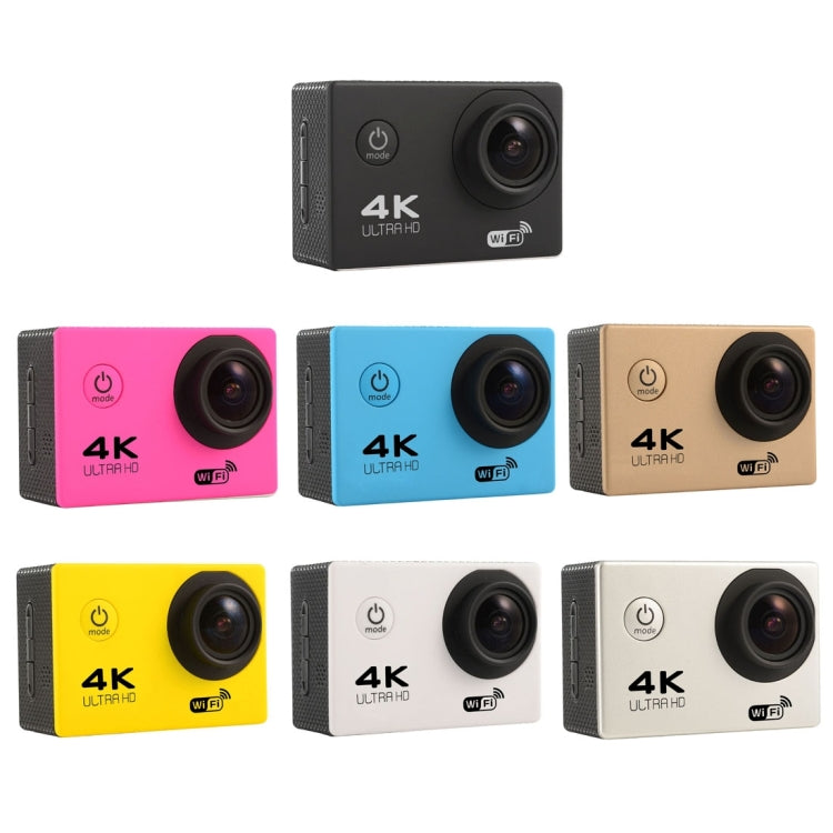F60 2.0 inch Screen 170 Degrees Wide Angle WiFi Sport Action Camera Camcorder with Waterproof Housing Case, Support 64GB Micro SD Card(Magenta) - Sports Camera by PMC TechLife | Online Shopping South Africa | PMC TechLife | Buy Now Pay Later Mobicred